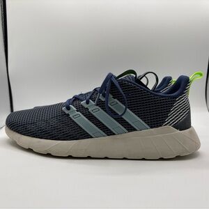 Adidas Men’s Quester Flow Tech Indigo EG3198 Size 11 Blue/White Running Shoes